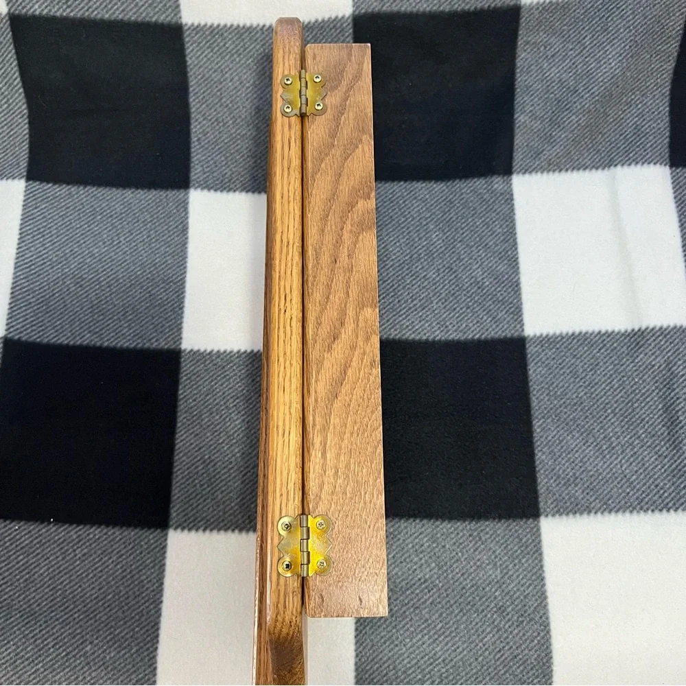 Rustic Amish Handcrafted Wood Wall Mount with Doors Heart Cut-out Peg Hooks